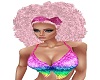 Disco Afro Pink Hair