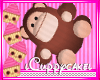 !C Kids Stuffed Monkey 