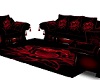 red rose couch