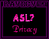 ASL Privacy - Pink