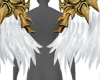 Gold/White plated wings