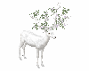 Xmas deer white