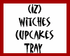 Witches Cupcakes Tray