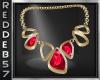 Ruby Gold Necklace