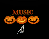 Halloween Music sign