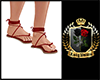 LV  Bran Red Sandals