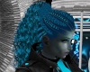 Android Hair Blue