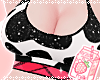 牛FIT. cute shy cow neko black white pink plaid moo