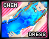 * Chen dress - blue