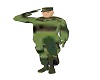 Toy Saluting Soldier