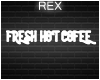 Fresh Hot Coffee - Sign