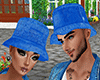 couples blue Hat *M
