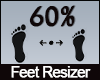 60% Feet Scaler