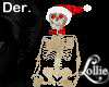*xo Christmas skully pet
