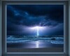 Framed Lightning Picture