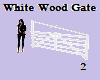 White Wood Gate 2