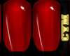 Cym Red Classic Nails