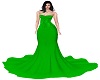 MY Green Silk Gown