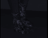 Black Marble Socks