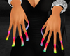 Colorful Long Nails