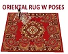 Oriental Rug with poses
