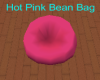 Hot Pink Bean Bag