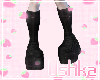 ♡ Goth stompers