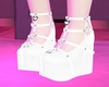 P! Strap Platform White