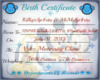 St4r Birth Certificate