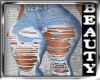 RL)RIPPED JEANS@@