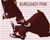 (CB) BURGUNDY-PINK SHOES