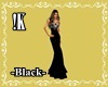 !K!Diamond Gown Black