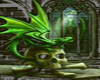 Green Dragon skull 2