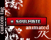 soulmate silver on red