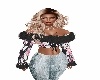 fur trim top