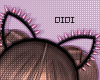 !!D Spike Cat Ears Pink