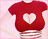 💗 Heart Top Red