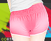 [C] Pink Sport Shorts