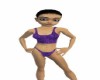 Purple 2 Piece Swimsuit