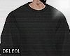 ψ Wool Sweater Black