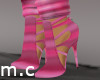 pretty pink heels