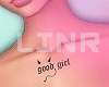 Chest Tattoo Good Girl