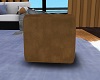 Brown Cube Pouf