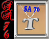 {SA} T Initial necklace