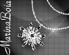 -MB- Snowflake Necklace