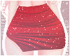 F. Red Sparkle Skirt