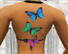 back tattoo buterfly
