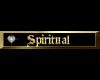 Spiritual gold tag