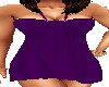 Purple Halter Mini Dress