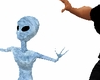 pastle blue alien dancer